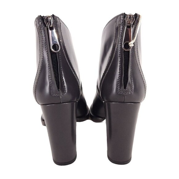 Brunello Cucinelli Open Toe Monili Ankle Bootie 37 US 7 New Defect Brown - Picture 6 of 12